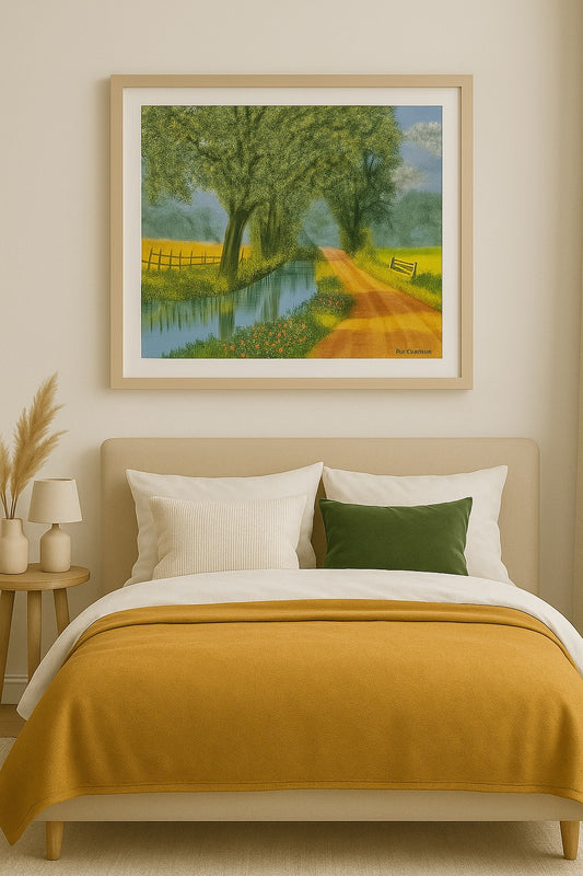 Landscape on Canvas - "Journey Through Quiet"