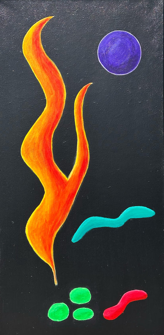 Abstract - "Celestial Rhythm II"