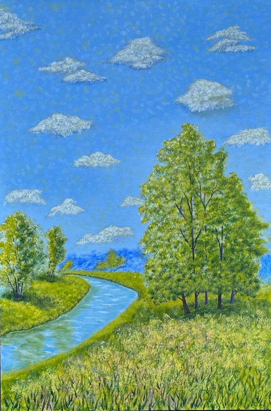 Landscape Canvas - "Where the Sky Listens"