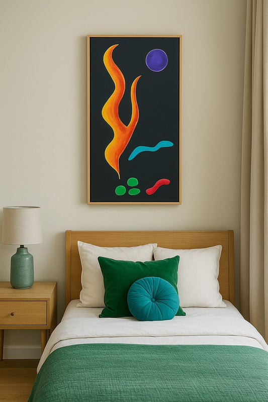 Abstract - "Celestial Rhythm II"