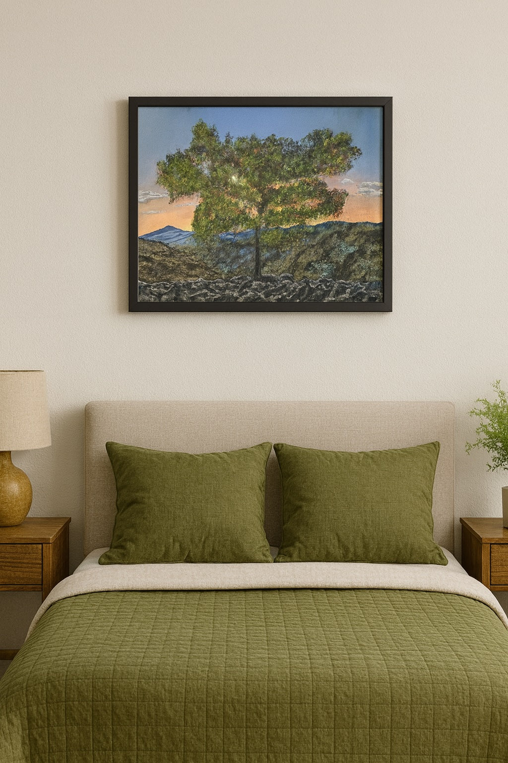 Landscape on Canvas - "Standing Where Time Pauses"